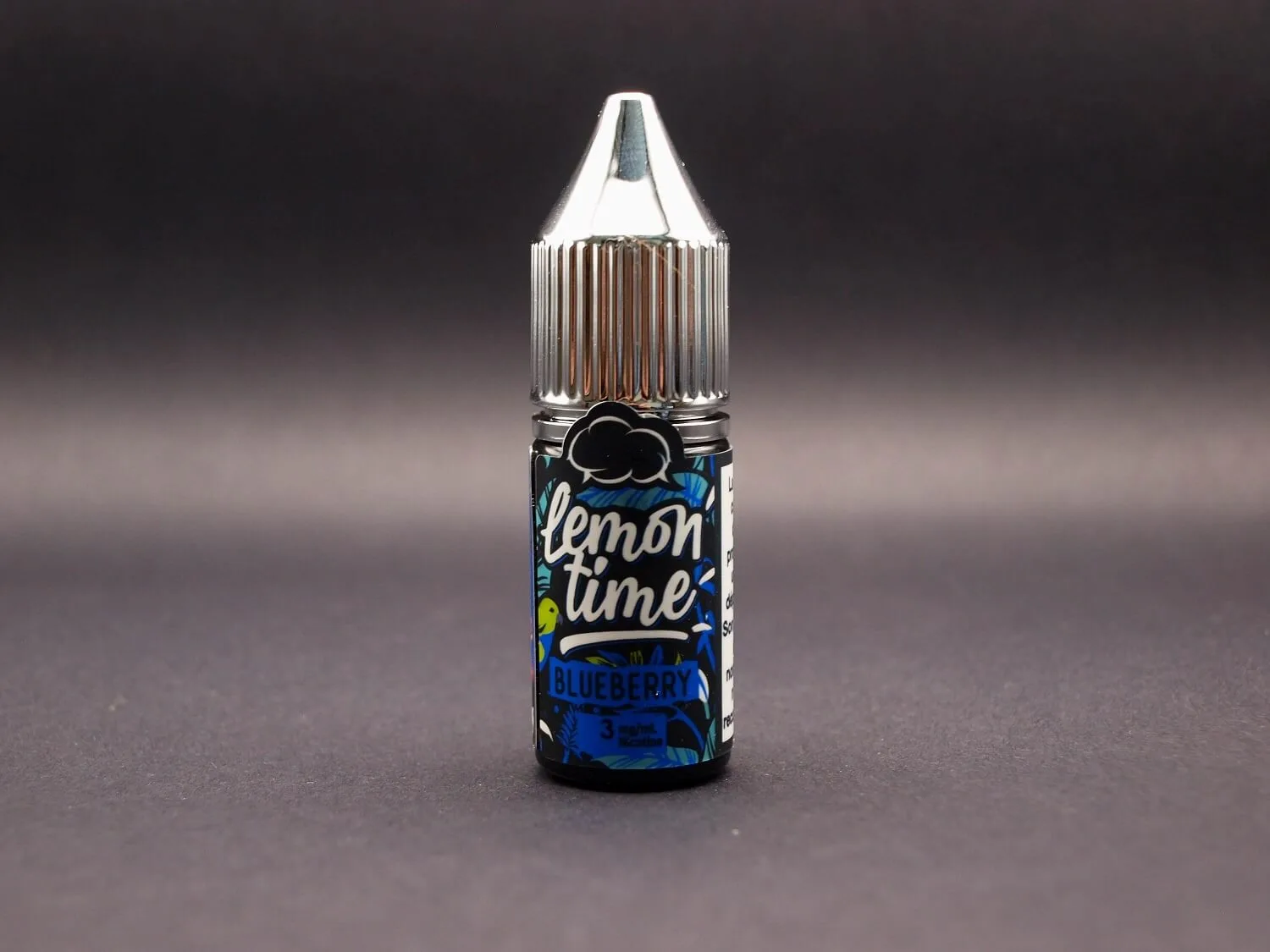 E-liquide gamme Lemon' Time saveur Blueberry de marque Eliquid France avec 3mg de nicotine