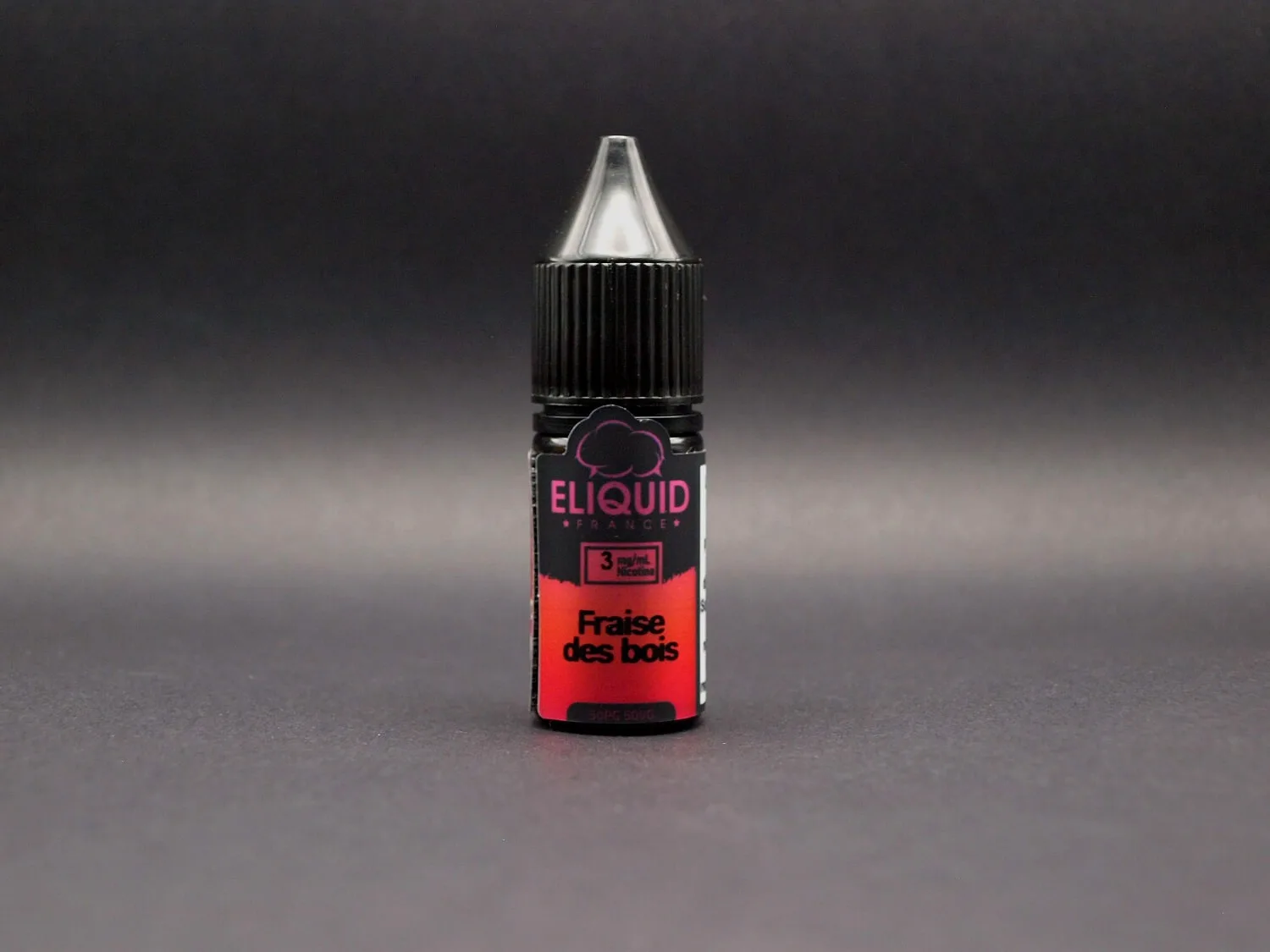 E-liquide saveur Fraise des Bois de marque Eliquid France avec 3mg de nicotine