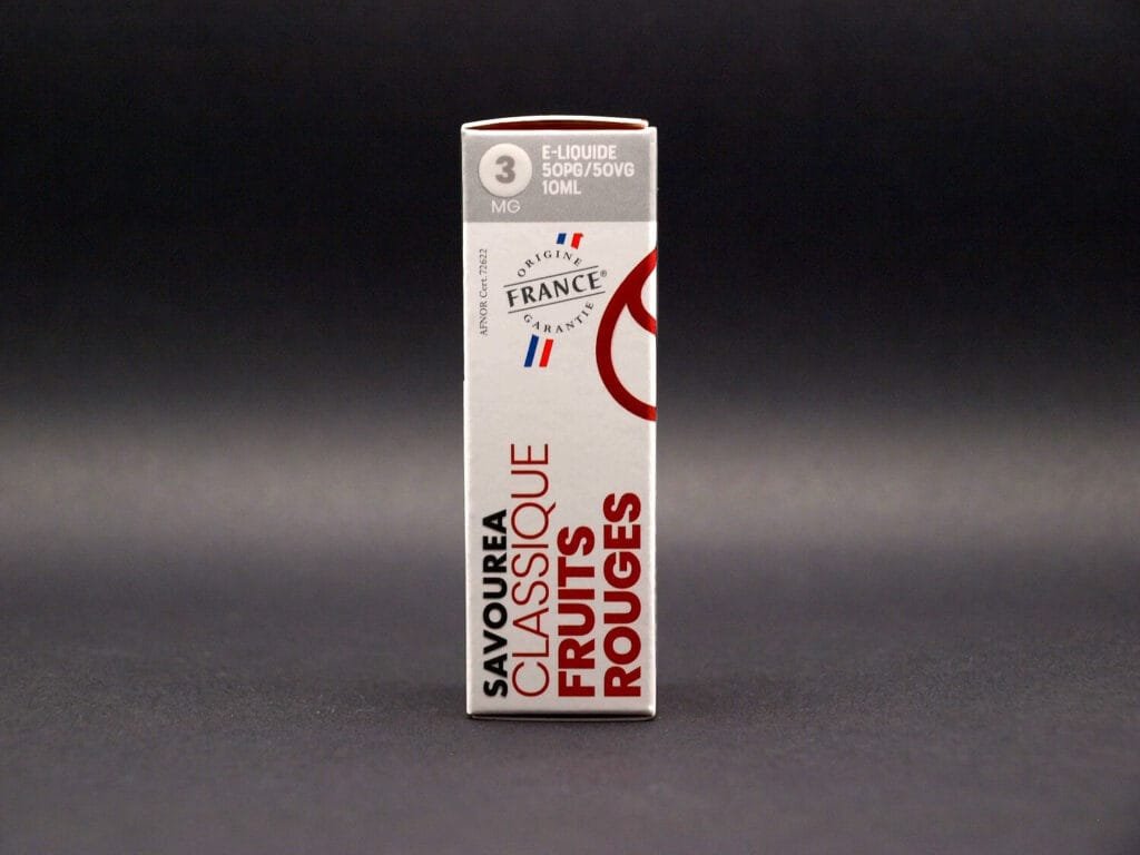 e-liquide fruits rouges 10ml