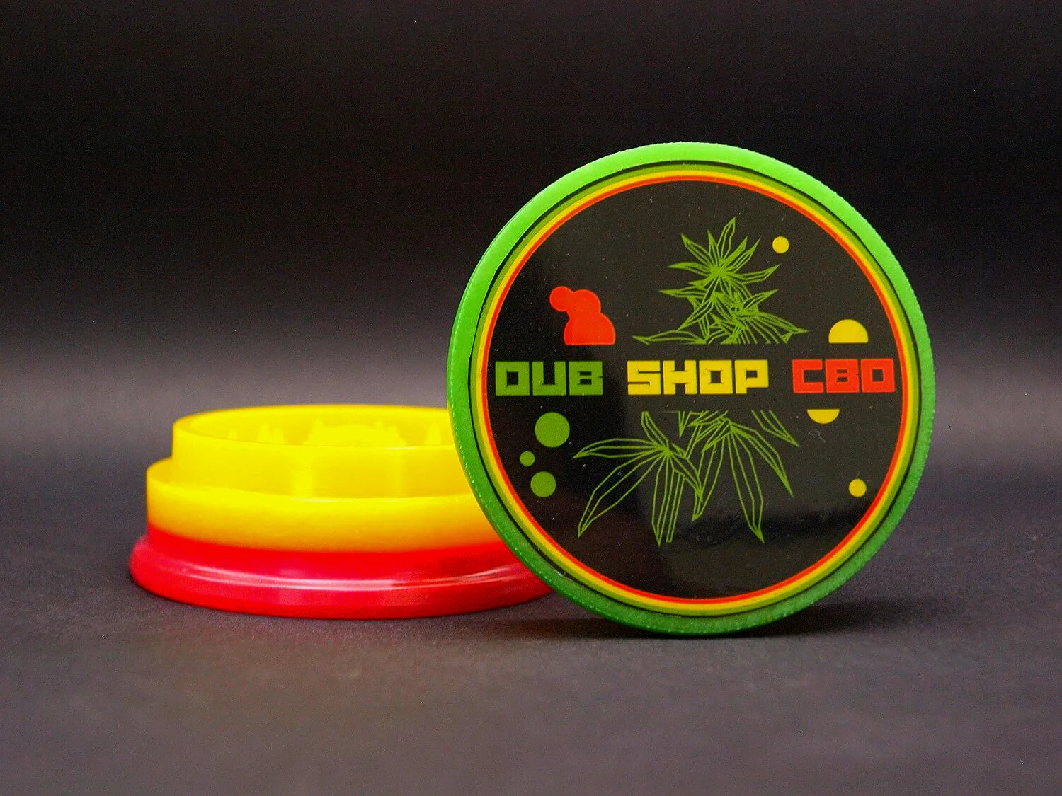 Grinder 2 parties artisanal pour CBD